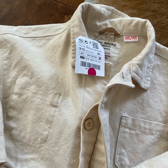 Zara | Baby Boy Cotton Canvas Jacket - Picture 13 of 13